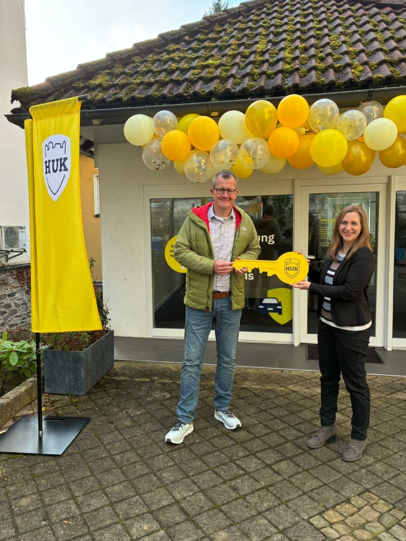Eröffnung des neuen HUK-Kundendienstbüros in Kirchen war ein voller Erfolg!